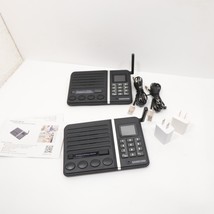 SAMCOM FTAN30AA Wireless Intercom System 20-Channel 2 Units w/ Power Ada... - $1,341.89 MXN
