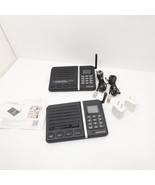 SAMCOM FTAN30AA Wireless Intercom System 20-Channel 2 Units w/ Power Ada... - $99.01 CAD