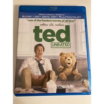 Ted Blu ray 2012 DVD 2 Disc Set Mark Wahlberg Mila Kunis Unrated - £4.65 GBP