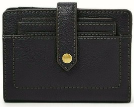 Fossil Myra Multifunction Clutch Wallet Black Leather SWL2380001 Purse NWT $64 - £17.76 GBP