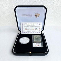Malta Silver 2021 10 Euro Coin &amp; Foil Stamp Proof Self-Government 04179 - £323.73 GBP