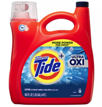 Tide Ultra Oxi Liquid Laundry Detergent, 165 fl. oz. - $42.56