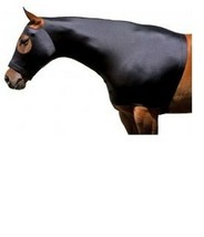 Gatsby size Medium 900-1200lb. Horse Black Stretch Lycra Sleazy Shoulder... - £23.89 GBP