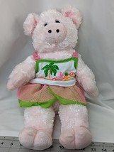 Bear Factory Pink Pig Plush Outfit 16 Inch 2001 Stuffed Animal Toy - £15.79 GBP