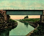 Vtg Cartolina 1908 Lempäälä Finlandia Ferrovia Ponte - Drew Mississippi ... - $18.20