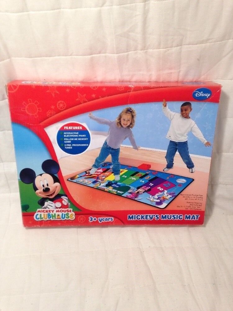(A36) MICKEY MOUSE DISNEY MICKEY'S MUSIC MAT - $25.73