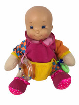 H.K. City Toys 12” Learning Baby Doll With Vinyl Head Rattle - £16.59 GBP