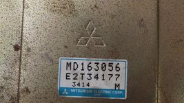 Mitsubishi Engine Control Computer Module Unit ECU ECM PCM MD163056 image 2