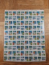 National Tuberculosis 1973 Christmas Seals Stamp Sheet (100) - £1.48 GBP