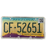 2000&#39;s Arizona License Plate - CF-52651 - Grand Canyon State-Desert Land... - £10.30 GBP