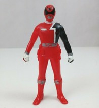 2004 Bandai Power Ranger Light Patrol SPD Red Power Ranger 3.5&quot; Vinyl Fi... - $10.66