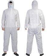 Isolation Gowns NYLON, 4 PACK EXTRM Protective Isolation Gowns, FULL BOD... - $19.05