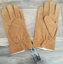 Fownes Thinsulate Thermal Insulation Mens Genuine Leather Brown Gloves Size L 3M - £20.34 GBP