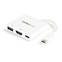 StarTech.com USB-C to HDMI Adapter - White - 4K 30Hz - Thunderbolt 3 Compatible  - £71.40 GBP