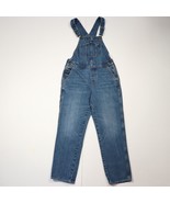 Old Navy Women&#39;s Jean Overalls sz 0  Slouchy Straight Workwear Blue Deni... - £28.10 GBP