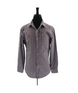 Hemrajani Custom Tailored Long Sleeve Shirt Slim Fit 21&quot; Chest, 19&quot; Wais... - £25.86 GBP