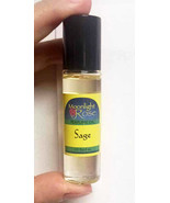 Wild Rose   SAGE  Roll On Perfume Oil 1/3 oz. fragrance aromatherapy - $10.92 CAD
