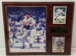 N) Rare Vintage Sidney Ponson Baltimore Orioles Baseball Wall Plaque - £11.67 GBP