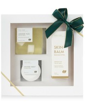 Japanese Yuzu Natural Soap Bar Skin Balm Shower Tablet Bath &amp; Body Gift Set 3-pc - £18.17 GBP