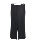 HARVE BENARD WOMENS SIZE 14 STRIPE BLUE HIGH RISE LINED PANTS - €13,73 EUR