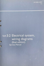 Manuale Di Servizio OEM Per Schemi Elettrici Del Sistema Saab 9-3 2002 - $35.09