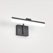 16 Inch Black Led Modern Vanity Light Fixtures For Bathroom Over Mirror Lighting - $67.99