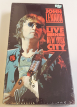 JOHN LENNON: Live in New York City (VHS, 1985) Rare Sony VIDEO LP No DVD... - £11.17 GBP