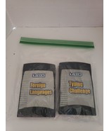 VTech cartridge Game Lot Typing Challenge & Foreign Language ^ - $15.00