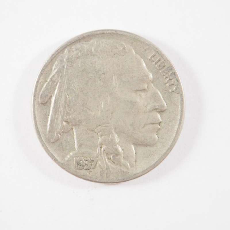 1937 P Buffalo Nickel Very Fine (VF) - SKU 64USN - $2.95