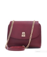 Carbotti Italian Leather Women Designer Clutch/Purse Golden Chain Classy... - £157.48 GBP