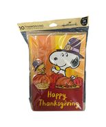 Hallmark Thanksgiving Greeting Card Lot Snoopy Turkey Autumn Thinking of... - $13.50