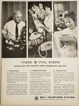 1962 Print Ad Bell Telephone System Western Electric Manufactures Phones - $11.68