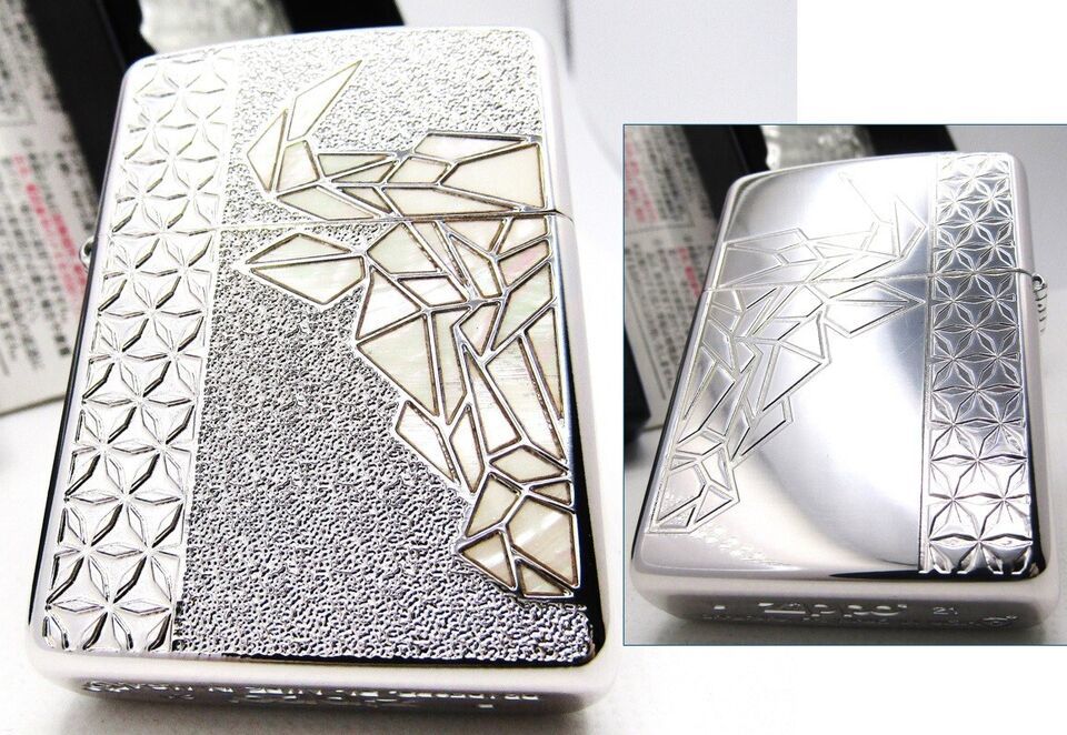 Armor Bull White Shell Inlay Limited No.0032 Zippo 2021 Unfired Rare - $142.56