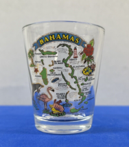 Shot Glass Shooter - Bahamas - with places Ragged Island Range, Abaco, E... - $5.99