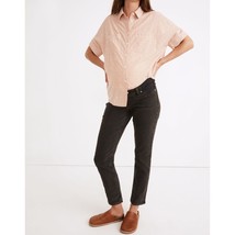 NWT Womens Size 24 24x28 Madewell Maternity Side-Panel Perfect Vintage Jeans - £30.82 GBP