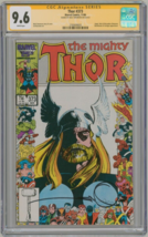 Thor 373 CGC SS 9.6 SIGNED Walt Simonson Marvel 25th Anniversary Frame Cover Art - £149.05 GBP