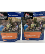 2 Packs Mountain House Chicken Teriyaki, Exp 2048, Freeze Dried Rice &amp; V... - $16.82