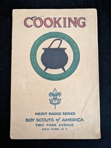 1938 COOKING Merit Badge Series Booklet - Boy Scouts of America - BSA - £19.75 GBP