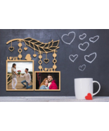 Valentine Photo Frame Laser Cut SVG - $13.67 CAD