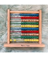 Melissa &amp; Doug Abacus Math Child Counting Toy 100 Brightly Colored Woode... - $29.70