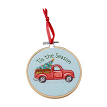 The Pioneer Woman Holiday Truck with Tree Embroidery Ornament Kit - £17.90 GBP