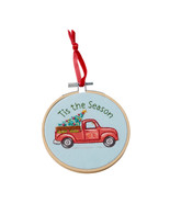 The Pioneer Woman Holiday Truck with Tree Embroidery Ornament Kit - $420.71 MXN