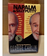 George Carlin Napalm &amp; Silly Putty 2 1/2 Hours On 2 Audio Cassettes Seal... - £23.17 GBP