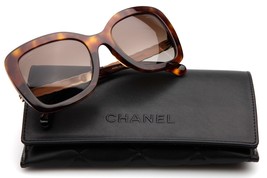 New Chanel 5370-A c.1580/S9 Havana Sunglasses 3P 54-21-135mm Italy - £303.05 GBP