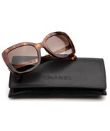 NEW CHANEL 5370-A c.1580/S9 Havana SUNGLASSES 3P 54-21-135mm Italy - £296.68 GBP