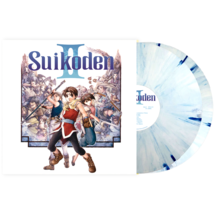 Suikoden II Vinyl Record Soundtrack 2 LP White Marble Limited Edition VGM OST - £86.13 GBP
