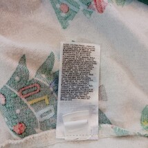 Old Navy RN#54023 Women's White & Green Cotton Holliday Christmas Shirt Size M image 6