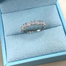 1.30Ct Rond Et Radiant Labo Grown Diamant Alternative Mariage Bande 14k Or - £759.63 GBP+