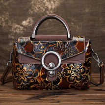Retro Genuine Leather Small Women Bag Luxury Handbags 2022 New Handmade ... - £94.76 GBP