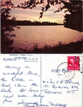 New Jersey Barnegat Pines Vacation Sunset View of Lake Posted 1983 VTG Postcard - £7.51 GBP